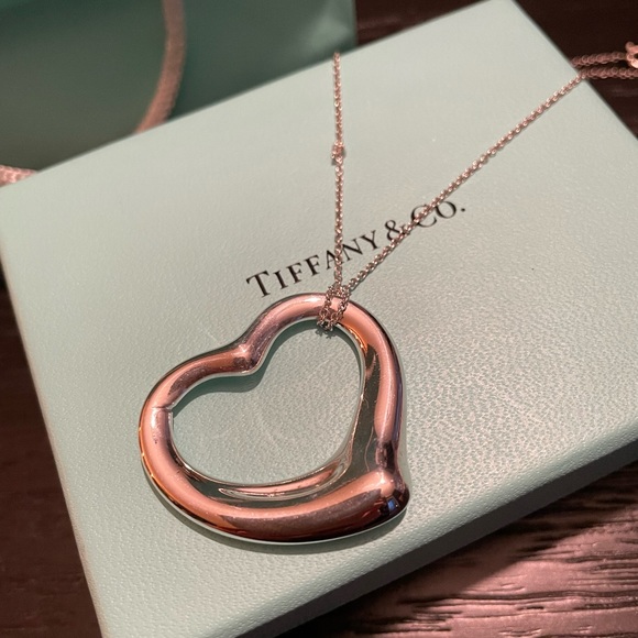 Tiffany & Co. Jewelry - Authentic Tiffany Elsa Peretti Open Heart